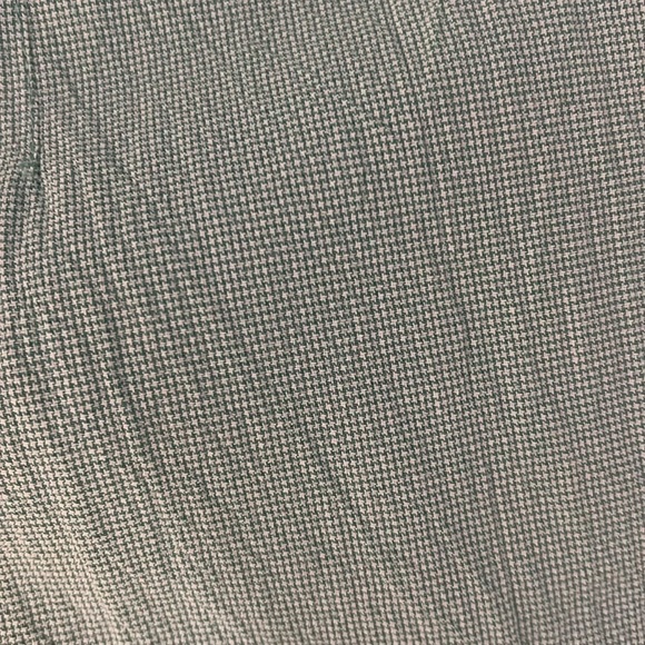 DKNY Green And White Gingham  High Waisted Pants - Picture 4 of 12